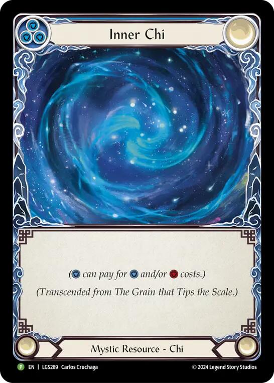 The Grain that Tips the Scale // Inner Chi [LGS289] (Promo)  Rainbow Foil | Total Play
