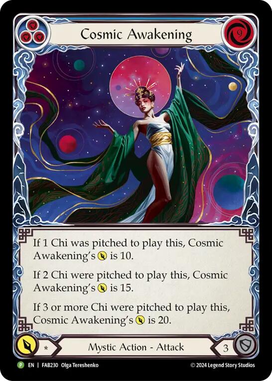 Cosmic Awakening [MST076] (Promo)  Cold Foil | Total Play