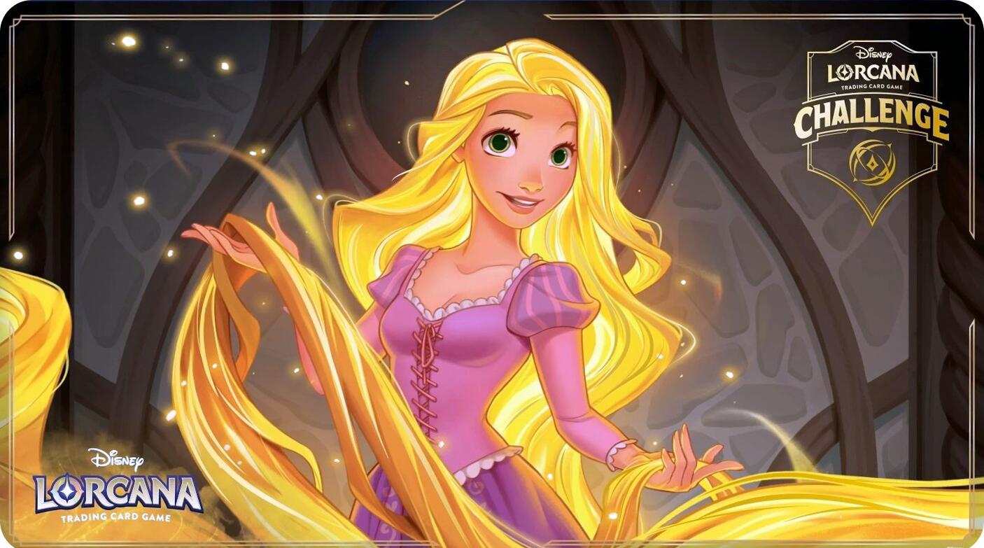 Disney Lorcana: Foil Playmat (Rapunzel - Gifted with Healing) (Disney Lorcana Challenge) | Total Play