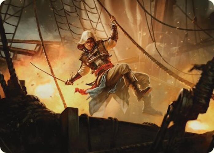 Edward Kenway Art Card [Assassin's Creed Art Series] | Total Play