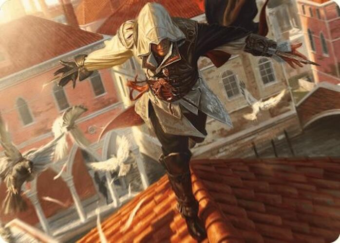 Ezio, Blade of Vengeance Art Card [Assassin's Creed Art Series] | Total Play