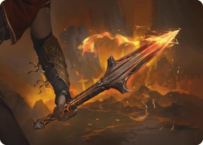 The Spear of Leonidas Art Card [Assassin's Creed Art Series] | Total Play