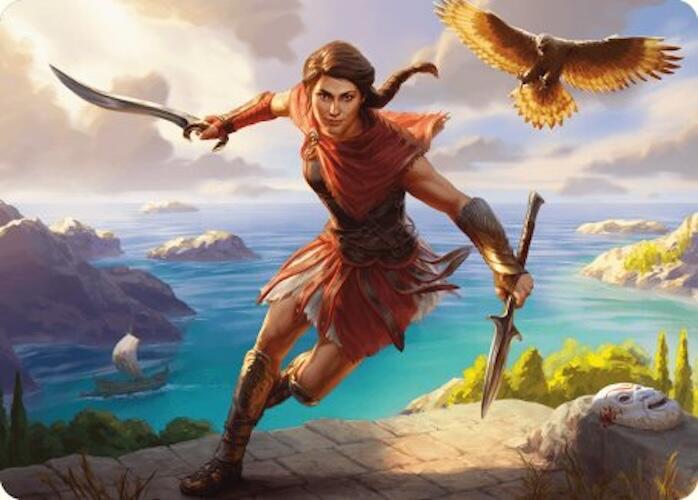 Kassandra, Eagle Bearer Art Card [Assassin's Creed Art Series] | Total Play