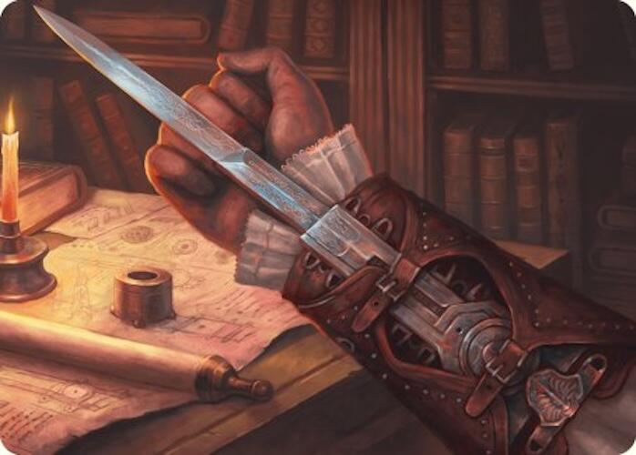 Hidden Blade Art Card [Assassin's Creed Art Series] | Total Play