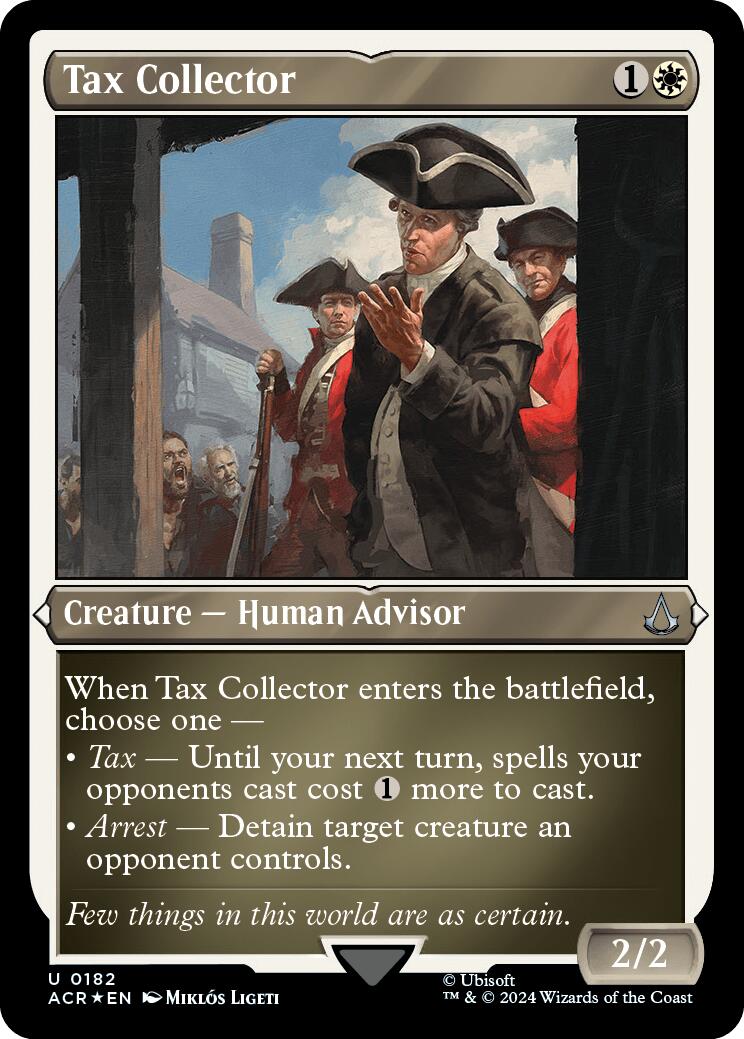 Tax Collector (Foil Etched) [Assassin's Creed] | Total Play