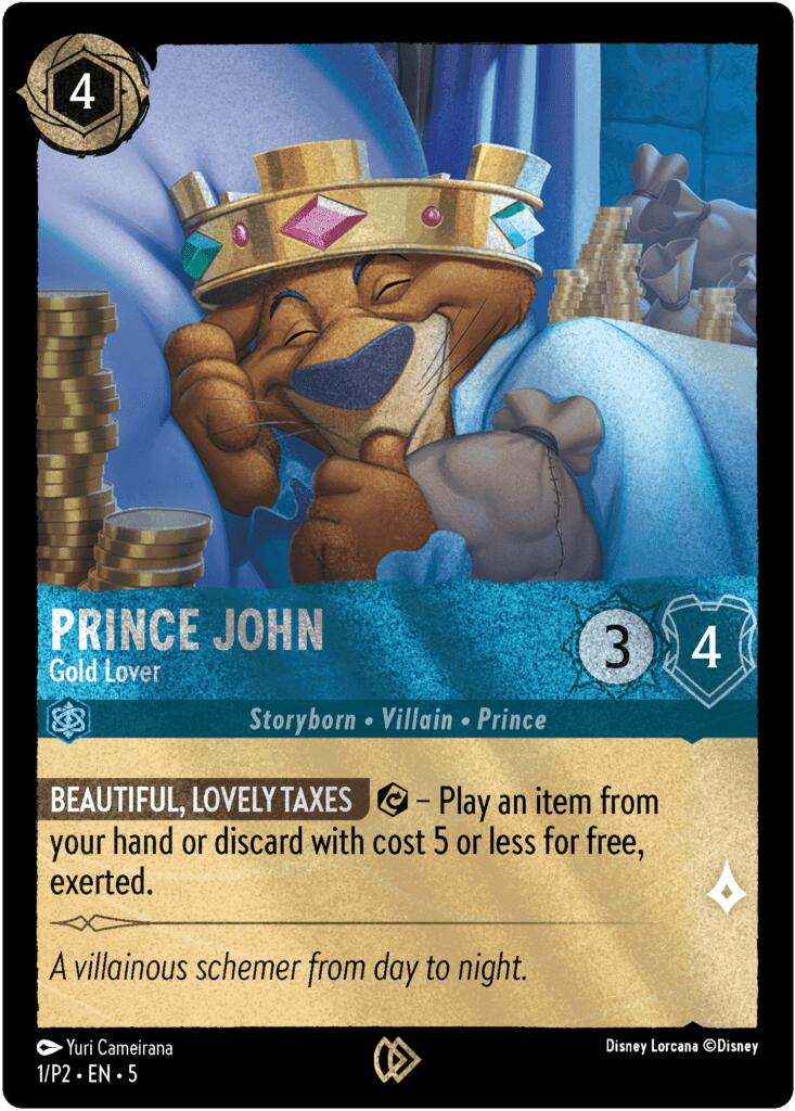 Prince John - Gold Lover (1) [Promo Cards] | Total Play