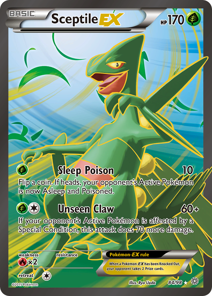 Sceptile EX (84/98) [XY: Ancient Origins] | Total Play