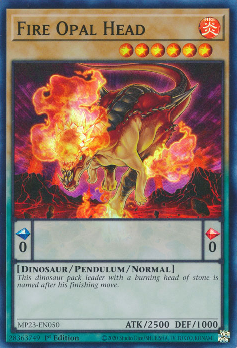 Fire Opal Head [MP23-EN050] Super Rare | Total Play
