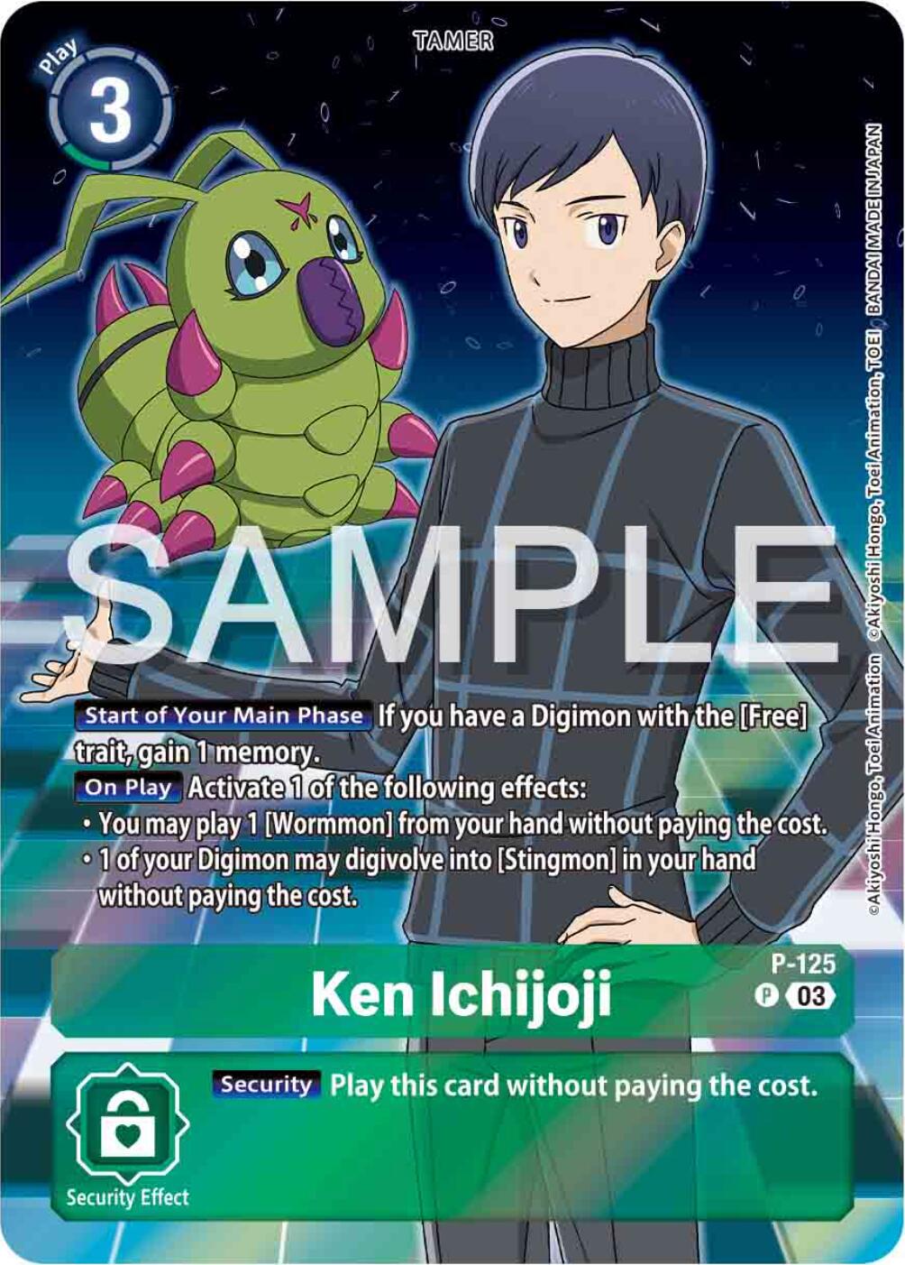 Ken Ichijoji [P-125] (Digimon Adventure 02: The Beginning Set) [Promotional Cards] | Total Play