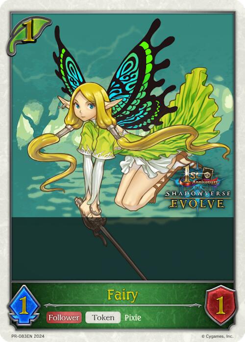 Fairy (1st Anniversary Stamped) (PR-083EN) [Promotional Cards] | Total Play