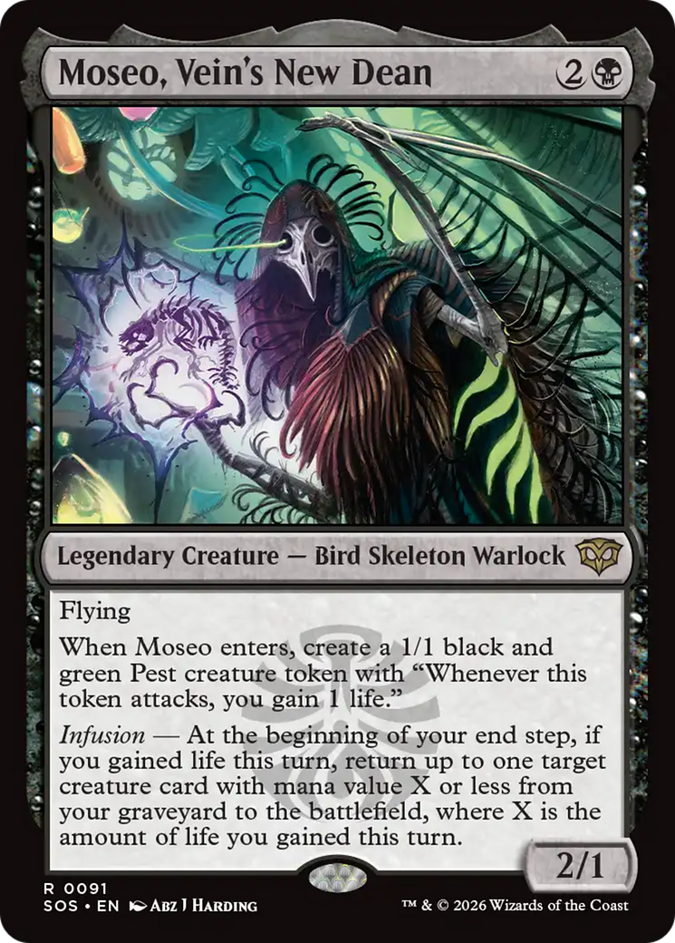 Moseo, Vein's New Dean [Secrets of Strixhaven] | Total Play