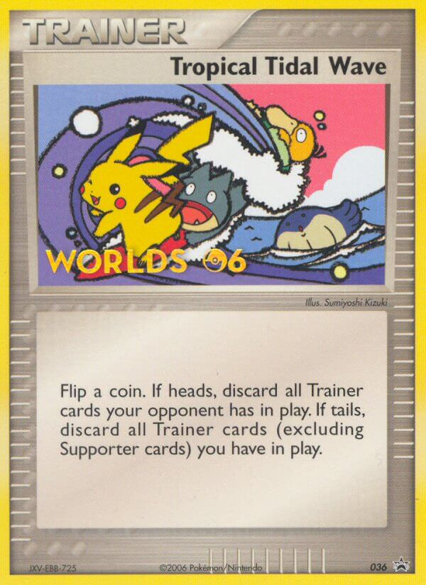 Tropical Tidal Wave (036) [Nintendo: Black Star Promos] | Total Play