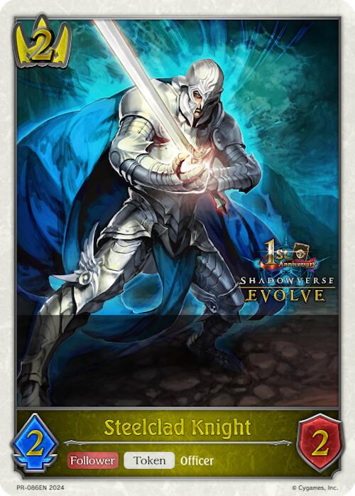 Steelclad Knight (1st Anniversary Stamped) (PR-086EN) [Promotional Cards] | Total Play