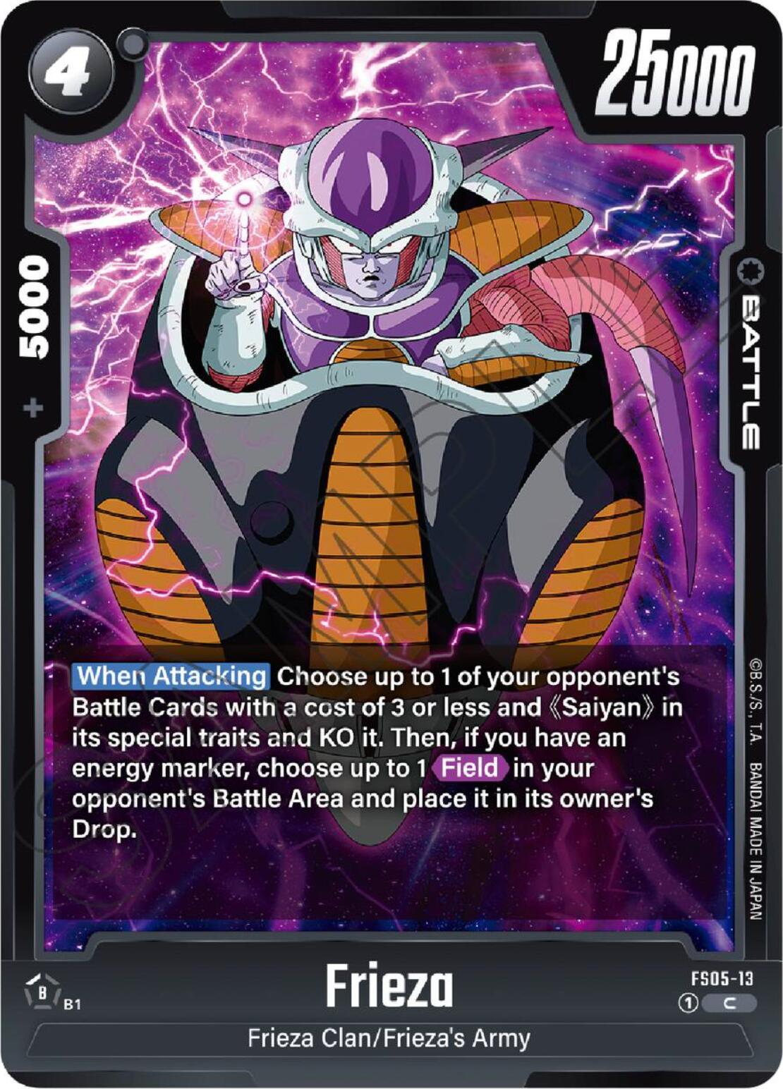 Frieza [Starter Deck: Bardock] | Total Play