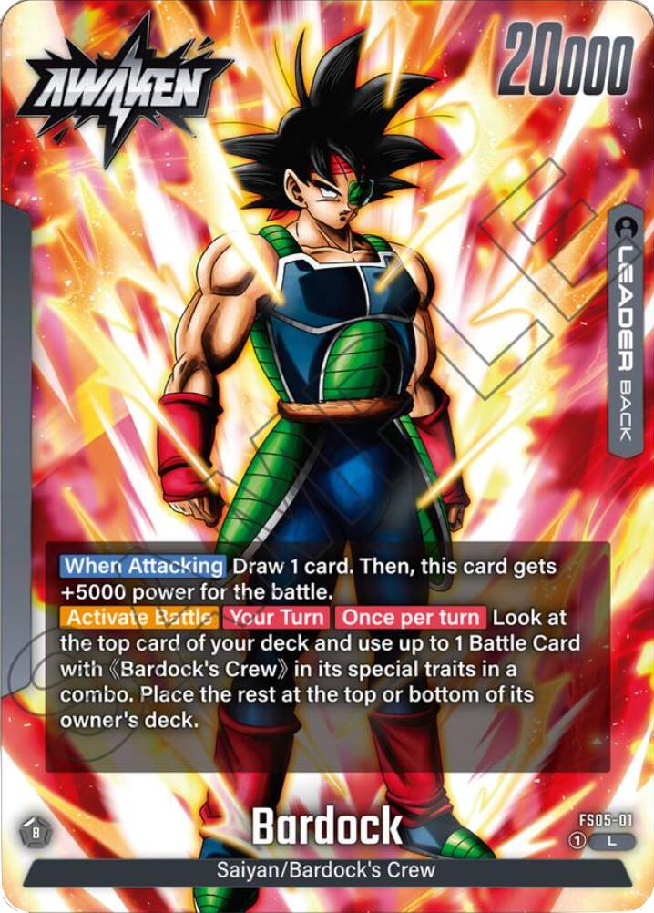 Bardock (FS05-01) [Starter Deck: Bardock] | Total Play