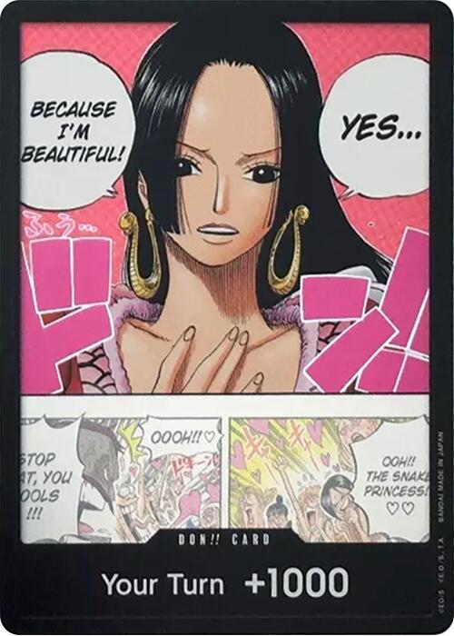 DON!! Card (Boa Hancock) (Double Pack Set Vol. 4) [500 Years in the Future] | Total Play