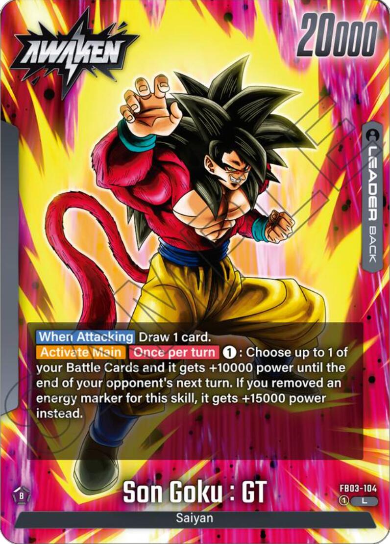 Son Goku : GT (FB03-104) [Raging Roar] | Total Play