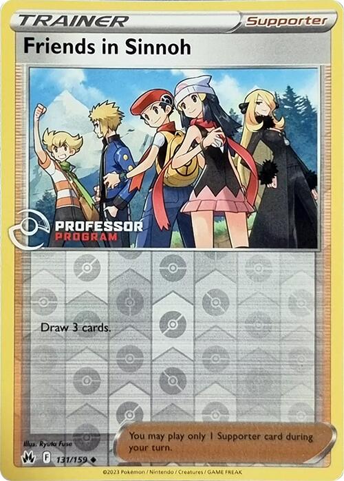 Friends in Sinnoh (131/159) (2023) [Professor Program Promos] | Total Play