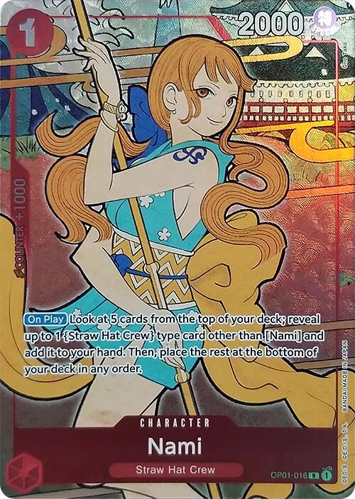 Nami (English Version 1st Anniversary Set) [One Piece Promotion Cards] | Total Play