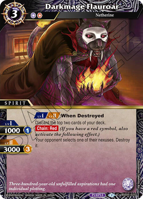 Darkmage Flauroar (BSS05-025) [Strangers in the Sky] | Total Play