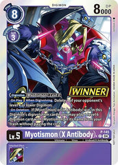 Myotismon (X Antibody) [P-145] (Store Tournament 2024 Jul. – Sep. Winner Pack) [Promotional Cards] | Total Play