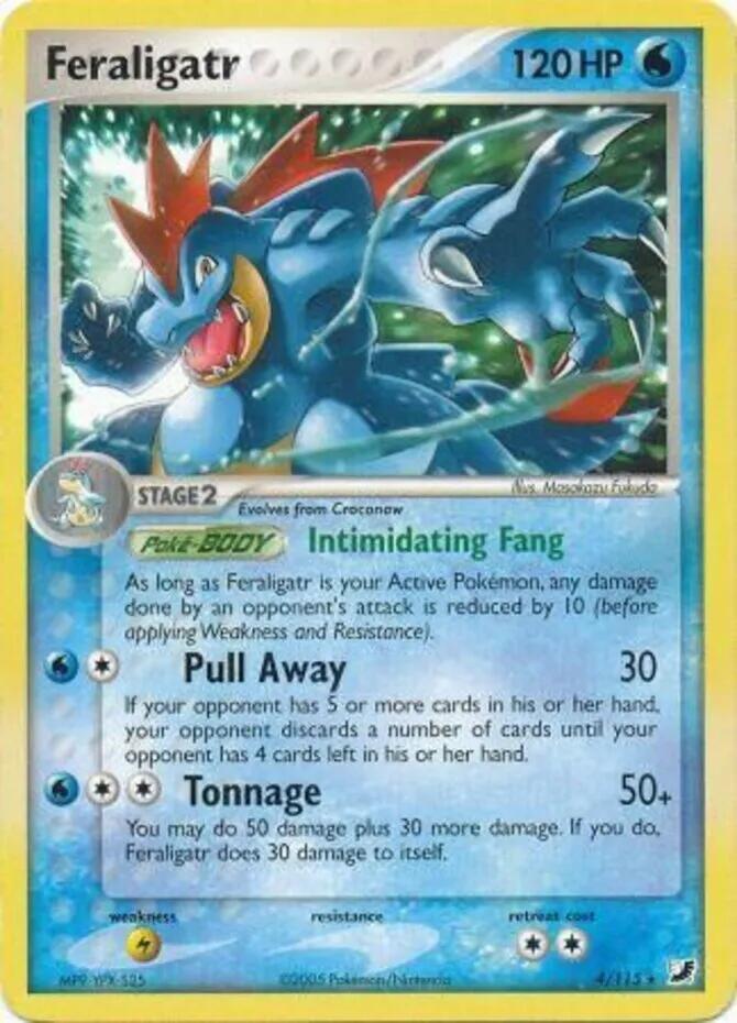 Feraligatr (4/115) (Theme Deck Exclusives) [EX: Unseen Forces] | Total Play