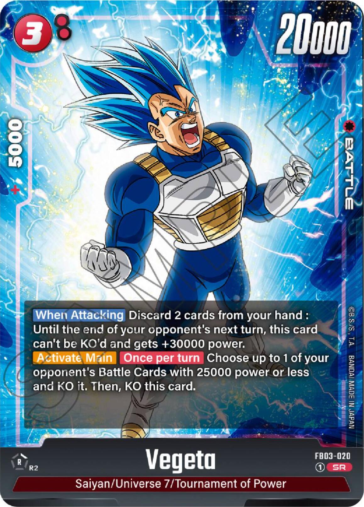 Vegeta [Raging Roar] | Total Play