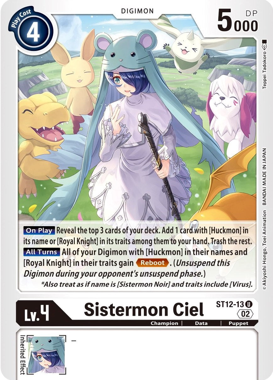 Sistermon Ciel [ST12-13] [Starter Deck: Jesmon] | Total Play