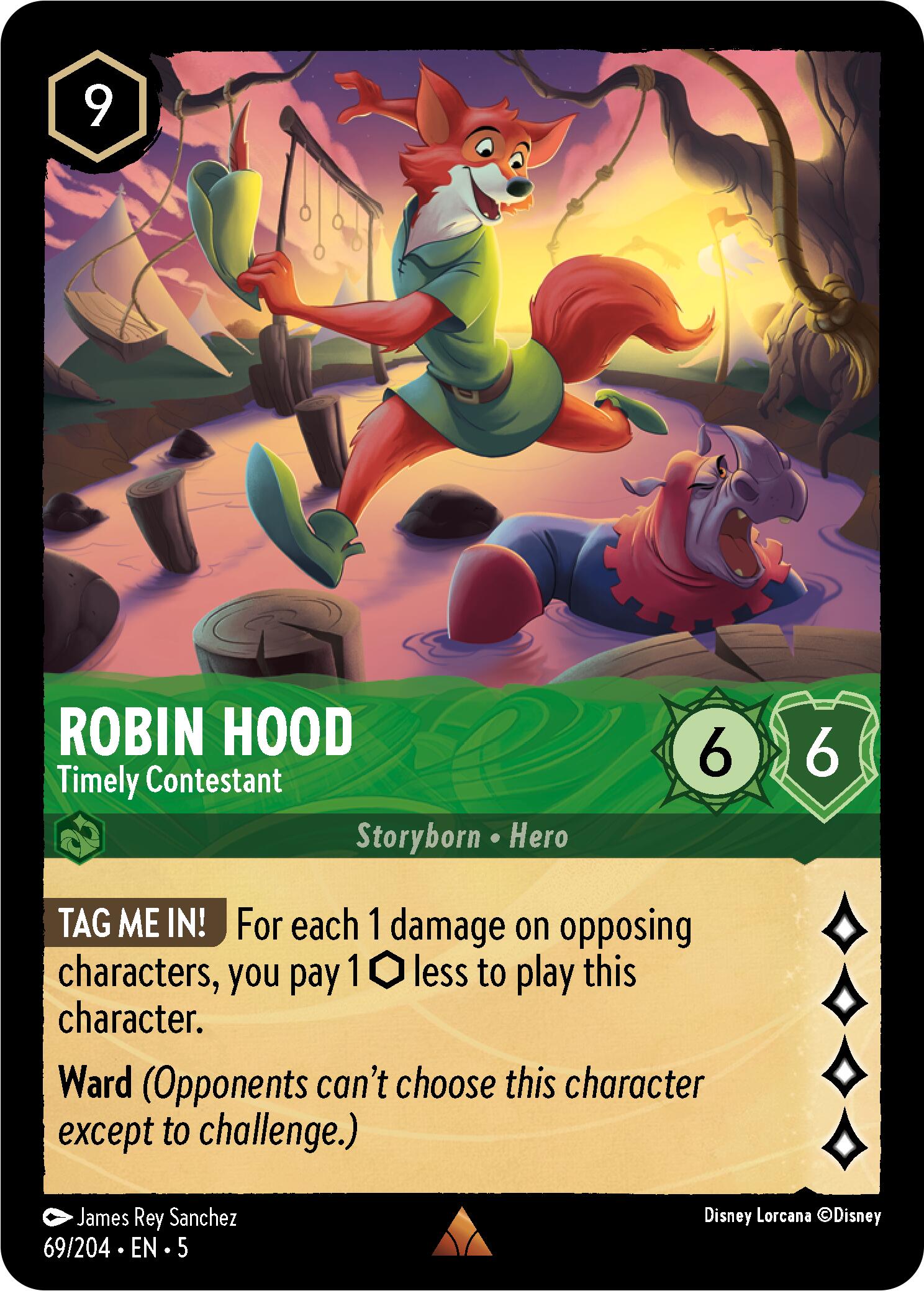 Robin Hood - Timely Contestant (69/204) [Shimmering Skies] | Total Play