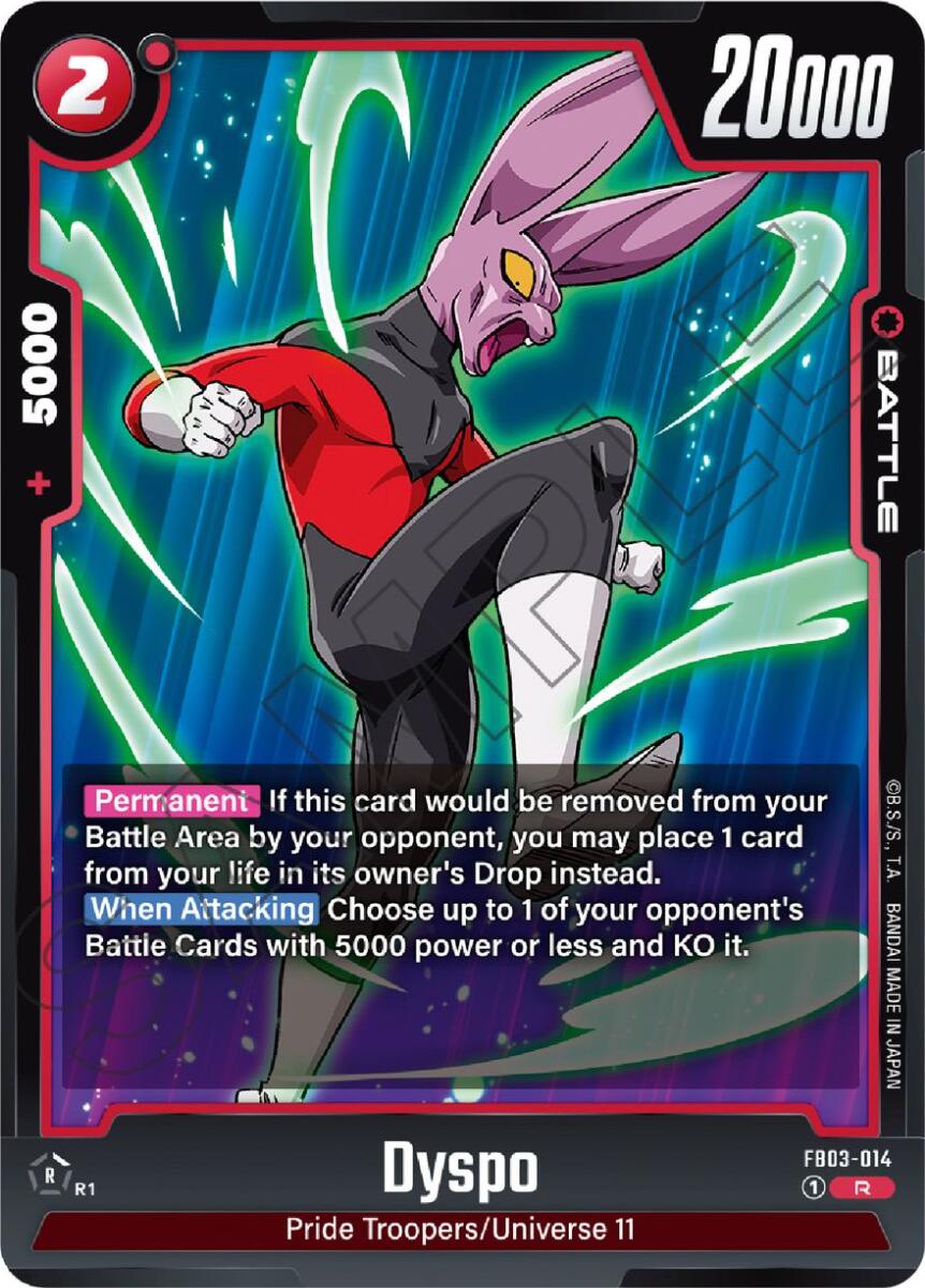 Dyspo [Raging Roar] | Total Play