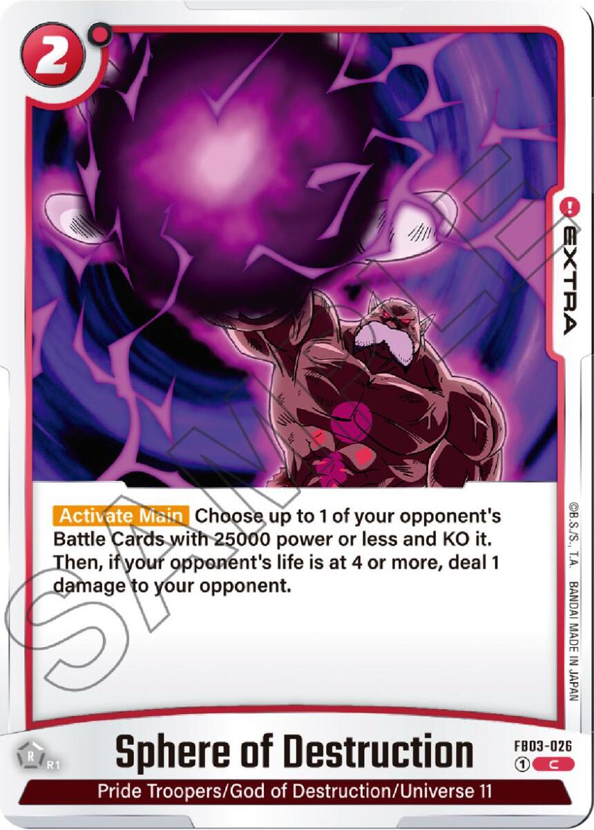 Sphere of Destruction [Raging Roar] | Total Play