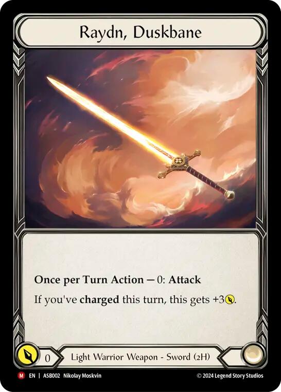 Raydn, Duskbane [ASB002] (Armory Deck: Boltyn) | Total Play