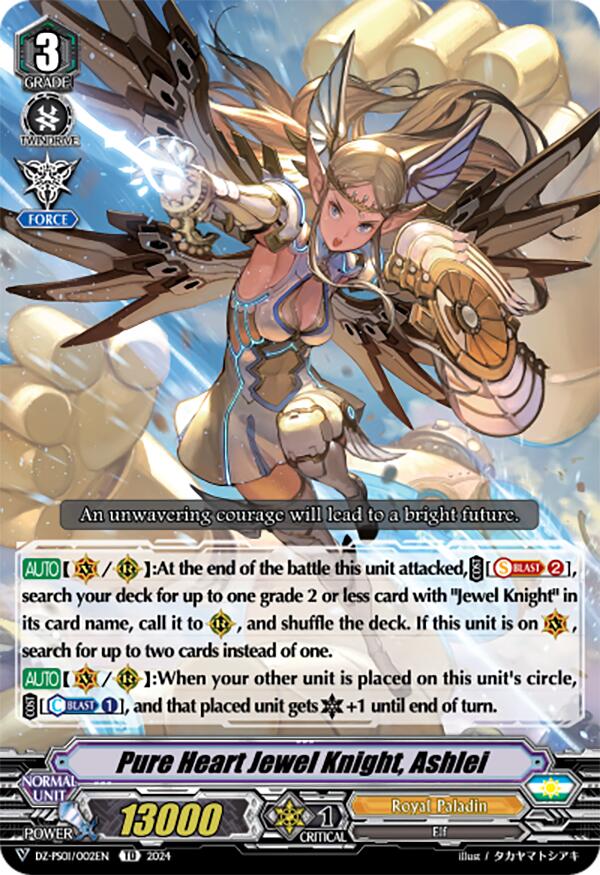 Pure Heart Jewel Knight, Ashlei (DZ-PS01/002EN) [Premium Deckset "Jewel Knight"] | Total Play