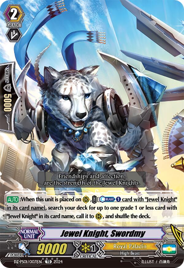 Jewel Knight, Swordmy (DZ-PS01/007EN) [Premium Deckset "Jewel Knight"] | Total Play