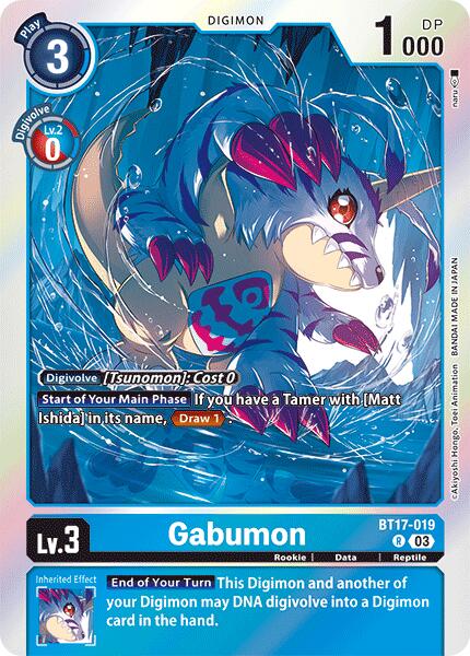 Gabumon [BT17-019] [Secret Crisis] | Total Play