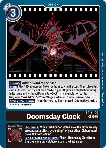 Doomsday Clock [BT17-100] [Secret Crisis] | Total Play