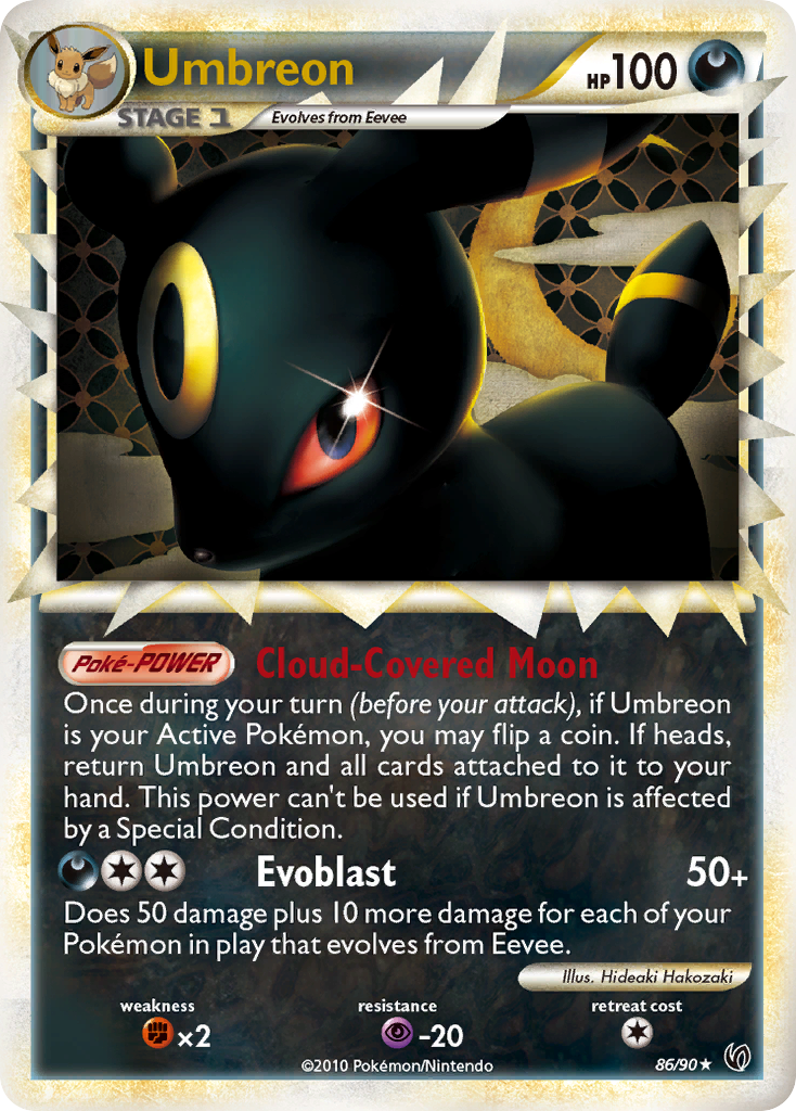 Umbreon (86/90) [HeartGold & SoulSilver: Undaunted] | Total Play