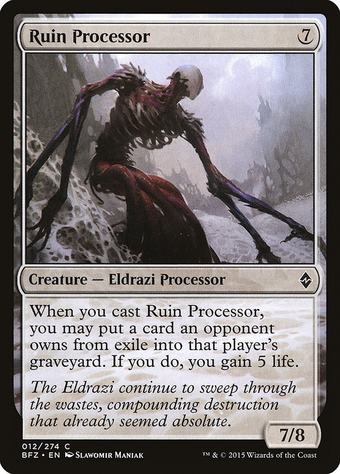 Ruin Processor [Battle for Zendikar] | Total Play