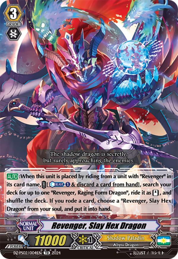 Revenger, Slay Hex Dragon (DZ-PS02/004EN) [Premium Deckset "Revenger"] | Total Play