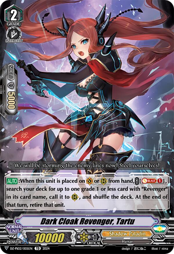 Dark Cloak Revenger, Tartu (DZ-PS02/005EN) [Premium Deckset "Revenger"] | Total Play