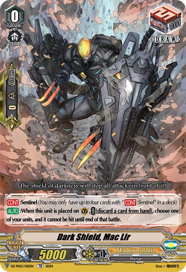 Dark Shield, Mac Lir (DZ-PS02/015EN) [Premium Deckset "Revenger"] | Total Play