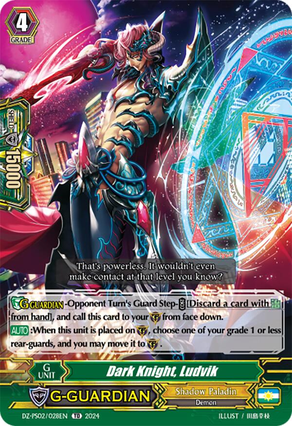Dark Knight, Ludvik (DZ-PS02/028EN) [Premium Deckset "Revenger"] | Total Play