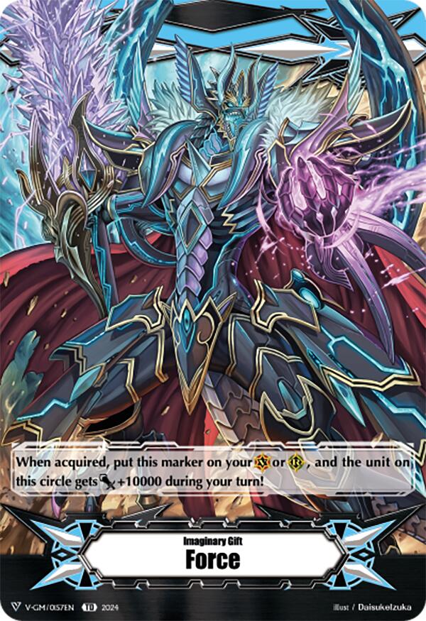 Imaginary Gift Force I (V-GM/0157EN) [Premium Deckset "Revenger"] | Total Play