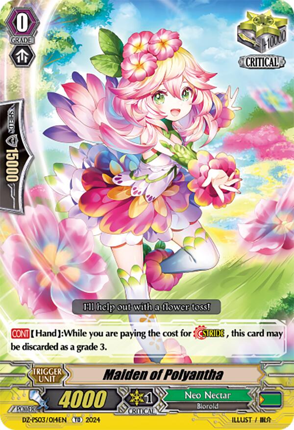 Maiden of Polyantha (DZ-PS03/014EN) [Premium Deckset "Musketeer"] | Total Play
