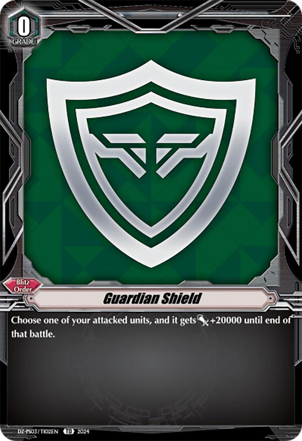 Guardian Shield (DZ-PS03/TI02EN) [Premium Deckset "Musketeer"] | Total Play