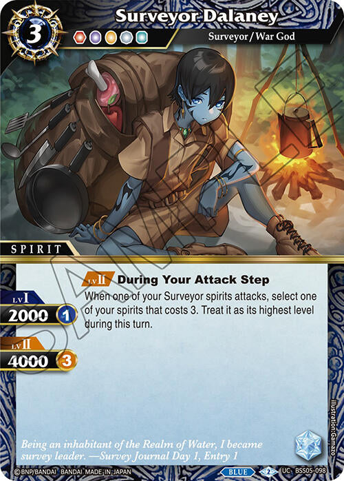 Surveyor Dalaney (BSS05-098) [Strangers in the Sky] | Total Play