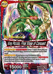 King Piccolo // King Piccolo, Final Stage of Conquest (BT25-002) [Legend of the Dragon Balls Prerelease Promos] | Total Play
