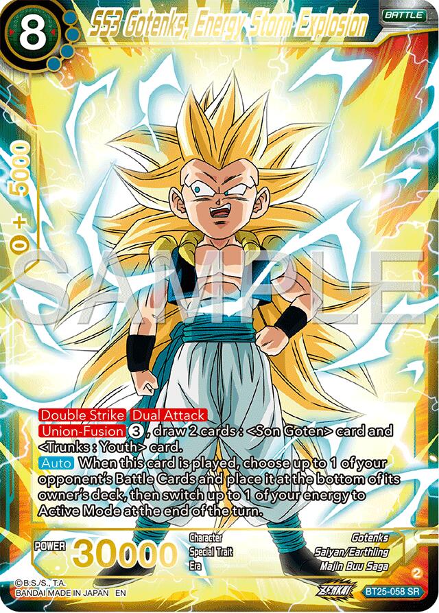 SS3 Gotenks, Energy Storm Explosion (BT25-058) [Legend of the Dragon Balls] | Total Play