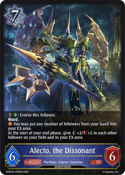 Alecto, the Dissonant (GFB01b-003EN) [Gloryfinder Bundle 01: Guide to Glory] | Total Play