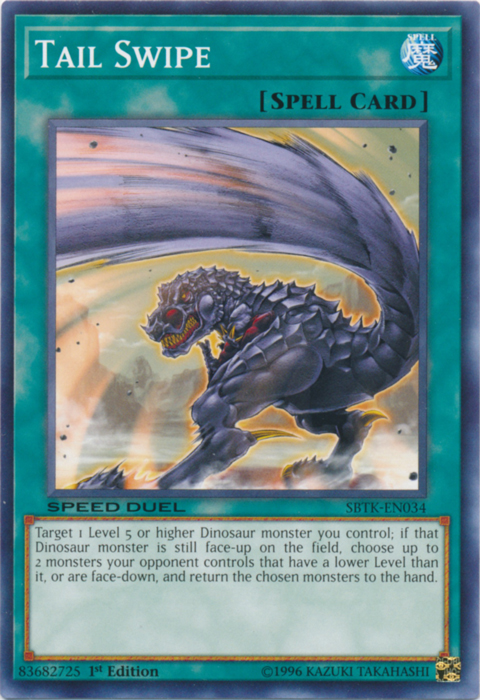 Tail Swipe [SBTK-EN034] Common | Total Play